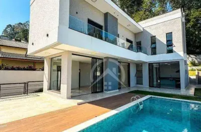 Sobrado com 3 dormitórios à venda, 280 m² por r$ 2.200.000 - condominio estância parque de atibaia - atibaia/sp