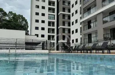 Vita carrano - apartamento com 1 dormitório à venda, 53 m² por r$ 550.000 - vila thais - atibaia/sp