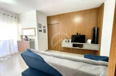 Apartamento com 3 dormitórios para alugar, 86 m² por r$ 5.207,00/mês - vila petrópolis - atibaia/sp