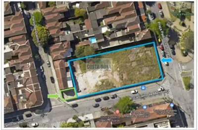 Terreno à venda para incorporação em santos, rua dr. carvalho de mendonça, s/n