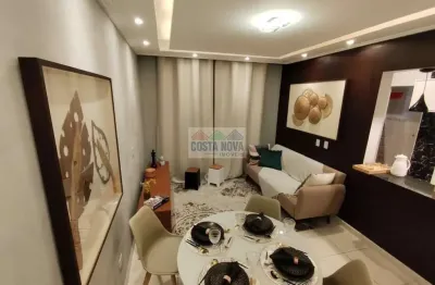 Apartamento com 2 quartos à venda na Avenida Juiz de Fora, --, Vila Voturua, São Vicente