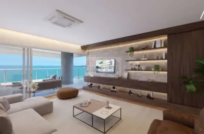 Frente mar com 4 suítes e localização privilegiada no coração de santos