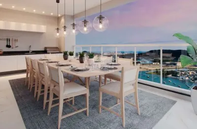 Apartamento de 3 quartos de 227m² , Frente Mar , 3 Suites , 3 Vagas , lazer completo em Santos