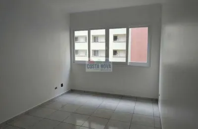 Apartamento com 100m², 2 quartos, 2 banheiros, 1 vaga. No Gonzaguinha a uma quadra da praia