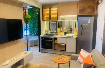 Lançamento - apartamentos de 43 m2, com 2 quartos, sala, cozinha integrada no campo belo
