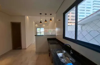 Casa de condomínio duplex - aviação - com 3 dorms e vista mar