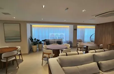 Apartamento com 2 quartos novo, com vista para o mar na praia grande, bairro aviação