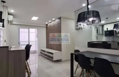 Apartamento moderno com suíte, varanda e lazer estilo clube em andar alto