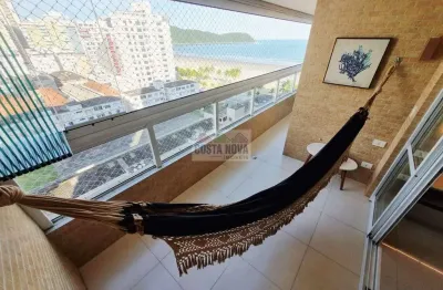 Apartamento com 2 suítes, lavabo, com vista mar, garagem privativa no bairro boqueirão.