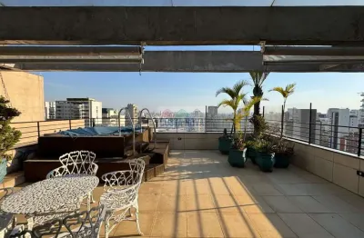 Cobertura exclusiva com vista incrível, jacuzzi e varanda gourmet
