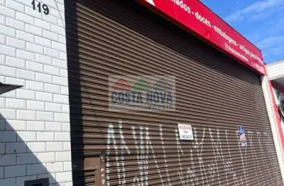 Galpão comercial para locação com 250m², 2 salas, 1 banheiro e vaga no bairro vila sabrina