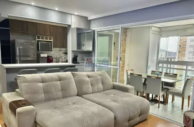 Apartamento com varanda gourmet e lazer completo na ponta da praia