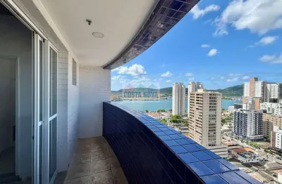 Ampla sala comercial no the one office tower ponta da praia 88m2 com 270º de vista livre 2 acessos