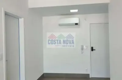 Apartamento moderno a 300 metros da praia no Boqueirão, Santos