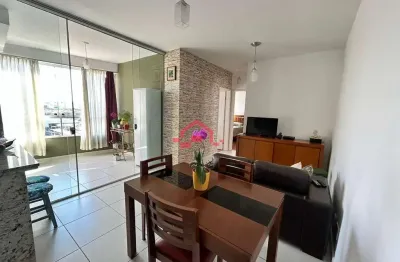 Apartamento para locação no bairro calafate, com 02 quartos, varanda, 02 vagas - belo horizonte, mg