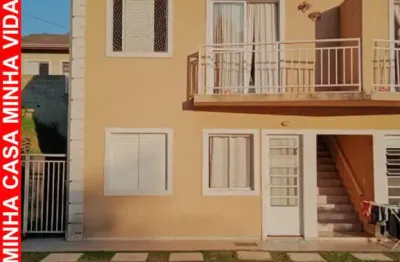 Casa em condomínio à venda em cotia-sp, bairro colinas de cotia: 2 quartos, sala, banheiro, garagem e 48m²!