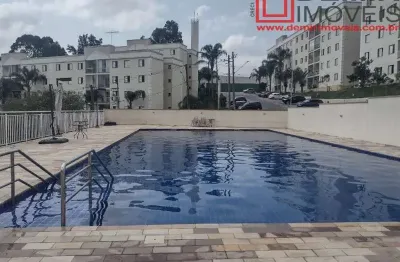 Apartamento à venda em cotia-sp, jardim caiapiá: 2 quartos, 2 salas, 1 banheiro, 1 vaga de garagem, 54,00 m².