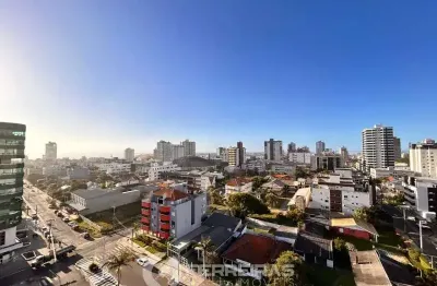 Locação anual – lindo apartamento 02 dorm sendo 1 suite semi mobiliado no coração da cidade!