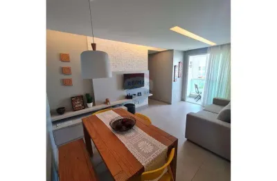 Apartamento 3 quartos mobiliado no palm village acqua em muro alto - pe