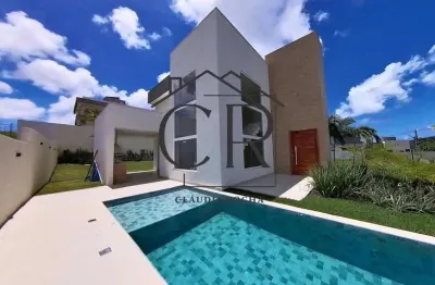 Perfeição de casa nova, no alphaville litoral norte!
