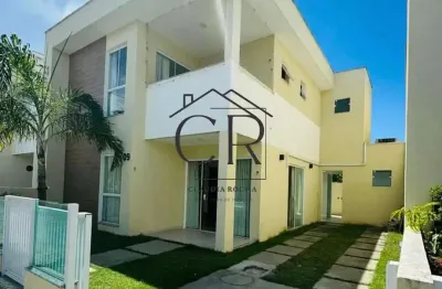 Excelente casa com 4/4 no condomínio foz do joanes!