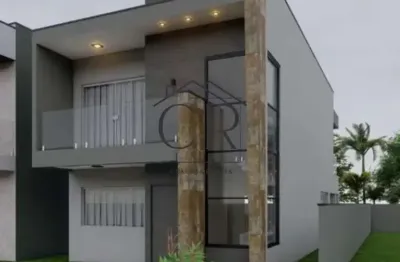 Casa duplex com 4 suítes em condomínio fechado com ótima infraestrutura!