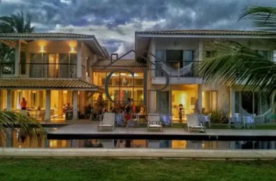 Casa em condomínio fechado com 6 quartos à venda na 1ª Travessa Busca Vida, Abrantes, Camaçari