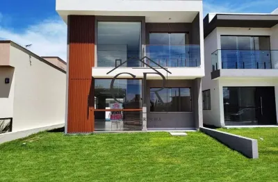 Casa em condomínio fechado com 4 quartos à venda na 1ª Travessa Busca Vida, Abrantes, Camaçari