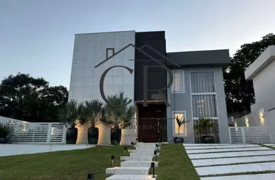 Casa em condomínio fechado com 4 quartos à venda na Rodovia BA-099 - Estrada do Côco, Abrantes, Camaçari