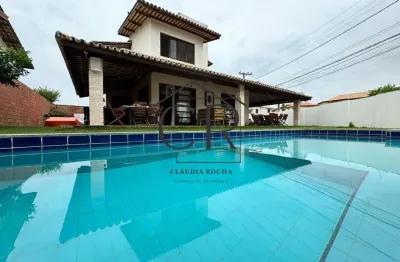 Excelente casa em vilas do atlântico | alameda fechada