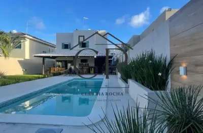 Casa em condomínio fechado com 4 quartos à venda na 1ª Travessa Buris, Abrantes, Camaçari