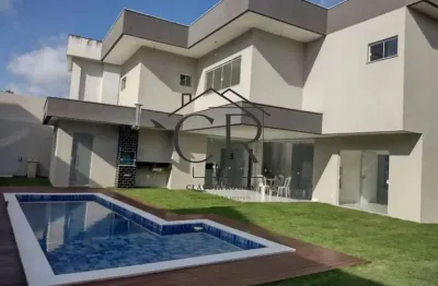 Casa em condomínio fechado com 5 quartos à venda na Rua Abrolhos, Alphaville (Abrantes), Camaçari