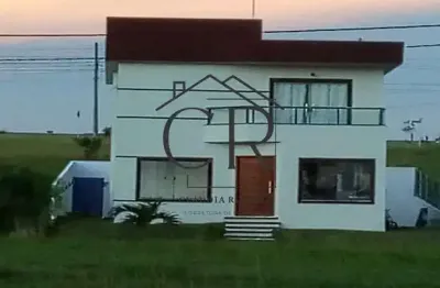 Casa em condomínio fechado com 4 quartos à venda na Rua Abrolhos, Alphaville (Abrantes), Camaçari