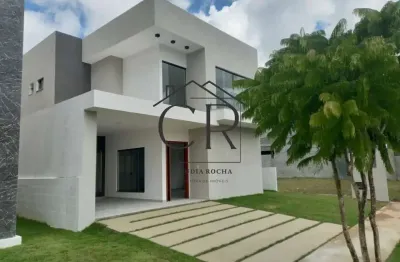 Casa em condomínio fechado com 4 quartos à venda na Rua Abrolhos, Alphaville (Abrantes), Camaçari