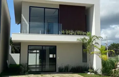 Mega maravilhosa casa em condomínio com excelente estrutura de lazer, novíssima, acabamento impecável!