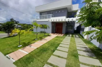 Casa em condomínio fechado com 4 quartos à venda na rua principal, alphaville (abrantes), camaçari por r$ 1.670.000