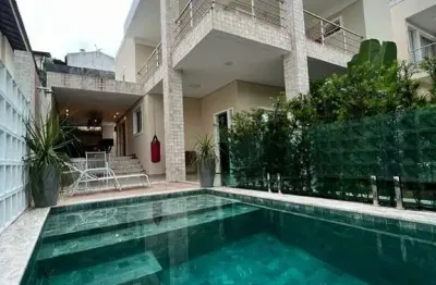 Casa em condomínio fechado com 4 quartos à venda na rua perequeaçu, vilas do atlantico, lauro de freitas por r$ 1.800.000