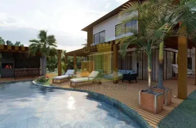 Casa de alto padrão no condomínio ilha dos pássaros, praia do forte!