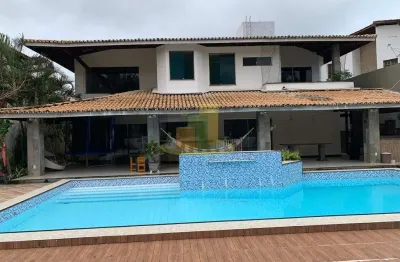 Casa maravilhosa com piscina semi olímpica em alameda fechada no coração de vilas do atlântico!!!