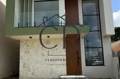 Show de casa recém-construída em condomínio fechado!!