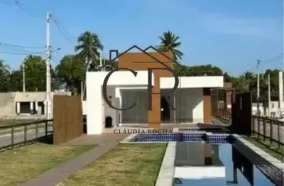 Terreno em condomínio fechado à venda na Rua A, Abrantes, Camaçari