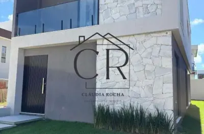 Belíssima casa nova ao lado de busca vida, condomínio com portaria 24h!