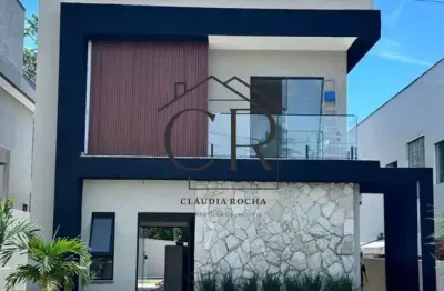 Casa em condomínio fechado com 3 quartos à venda na Rua Lagoa Branca, Alphaville (Abrantes), Camaçari