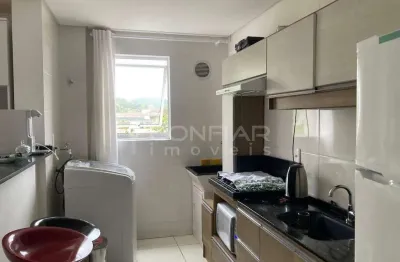 Apartamento mobiliado com 2 quartos para locação no nova brasília por r$2.500,00 + taxas