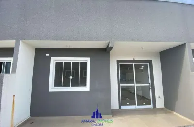 Casa em condomínio fechado com 2 quartos à venda no Sertãozinho, Matinhos 