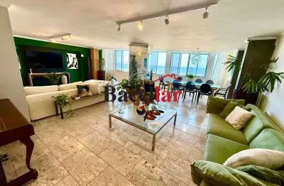 Apartamento com 4 quartos para alugar na avenida atlântica, copacabana, rio de janeiro, 260 m2 por r$ 23.000