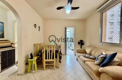 Apartamento 2 dormitórios, suite, quadra do mar à venda na pitangueiras no guarujá | qvista intelig