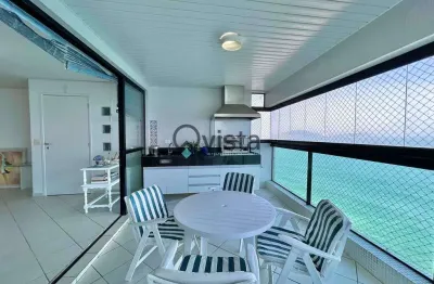 Apartamento vista mar à venda na pitangueiras no guarujá | qvista inteligência imobiliária guarujá
