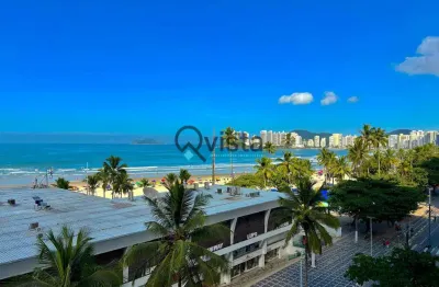 Apartamento frente praia 4 quartos 3 banheiros 2 vagas de carro  à venda na pitangueiras no guarujá