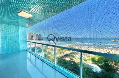 Apartamento vista mar à venda na pitangueiras no guarujá | qvista inteligência imobiliária guarujá